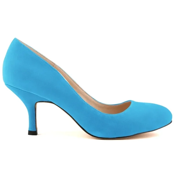 Classic Pointed-Toe Kitten Heel Pumps - Image 6