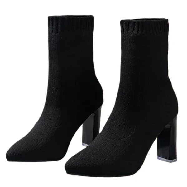 Women's Knit Ankle Boots