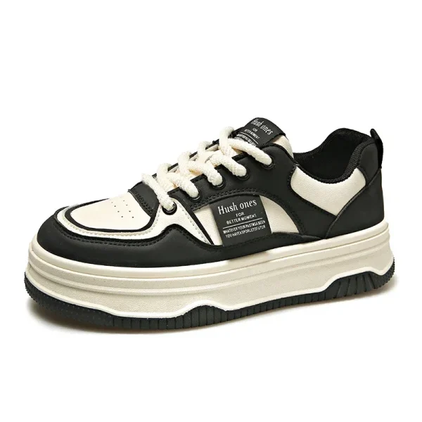 2025 Panda Color Heightening Casual Sneakers