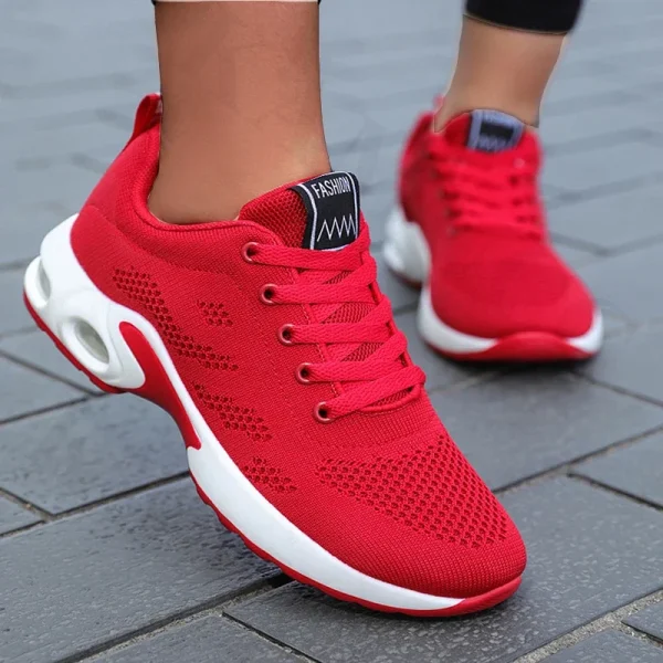 Air Cushion Sneakers Colorful Mesh Style - Image 6