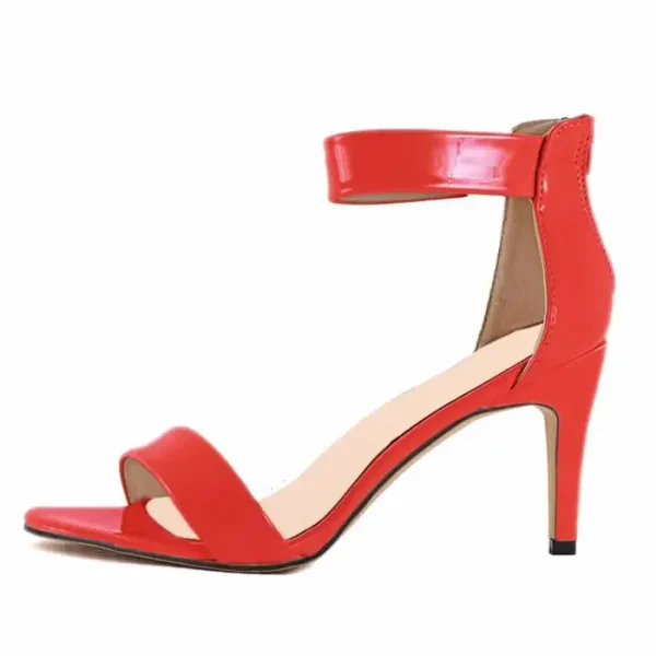 Ankle Strap Thin Heel Sandals