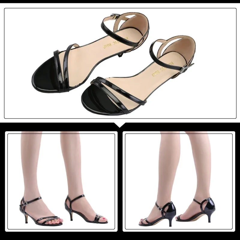 Low Heel Ankle Strap Sandals - Image 5