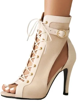 Stylish Stiletto Latin Dance Booties