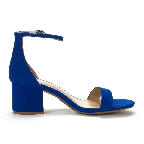 Chunky Heel Open-Toe Sandals - Image 3