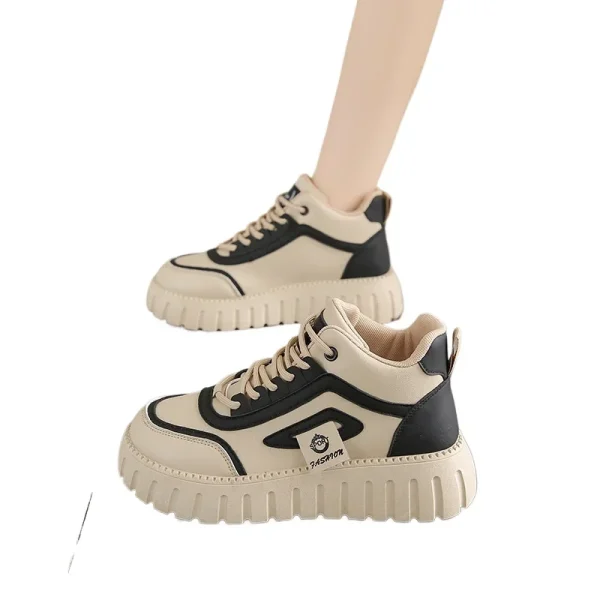 High-Top Breathable Platform Sneakers - Image 5