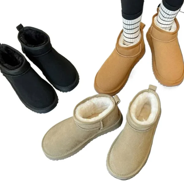 Women's Low-Top Snow Boots - Image 2