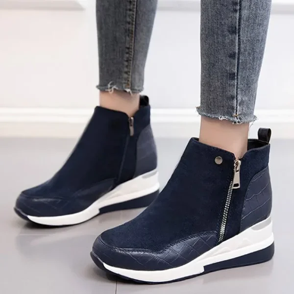 Women's Winter Platform Wedge Snow Boots - Image 6