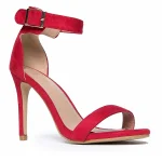 Women Sandals 2025 Summer Classic Sexy Pumps Open Toe Ankle Strap Stiletto Dress 11cm High Heels Elegant Party Wedding Shoes