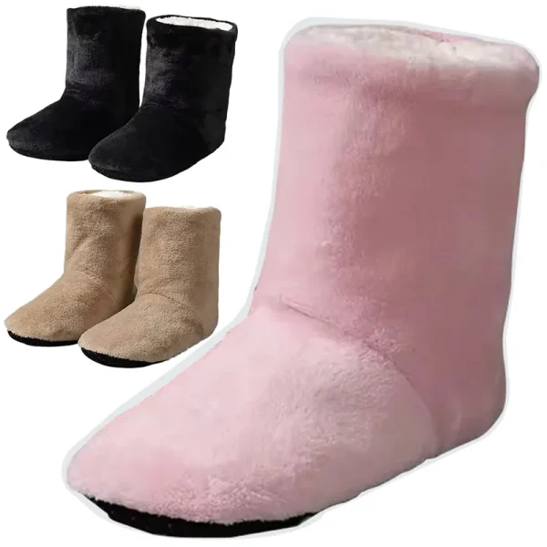 Women's Fuzzy Snow Boots - Image 2