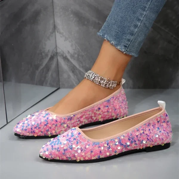 Women's Color-Matching Flats - Image 2