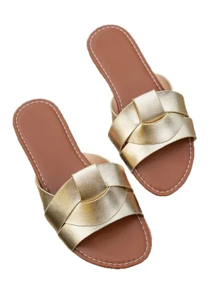 Summer One-Word Flat Beach Sandals