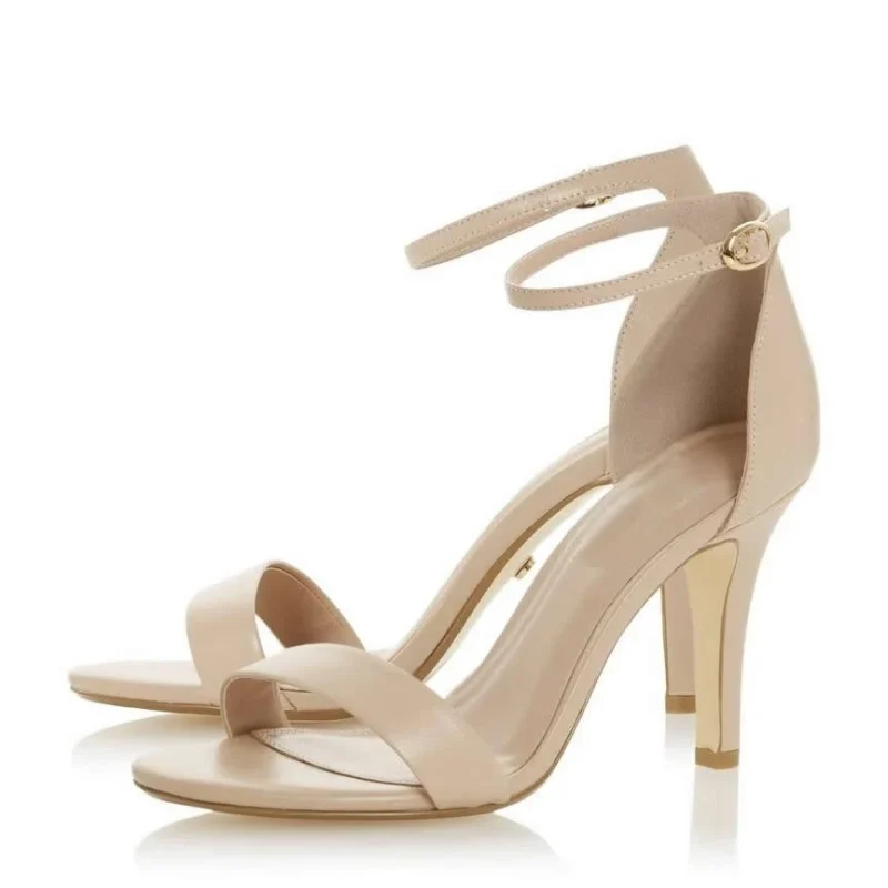 Sexy Open Toe Ankle Strap High Heels - Image 4