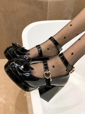 Gothic Mary Jane Platforms