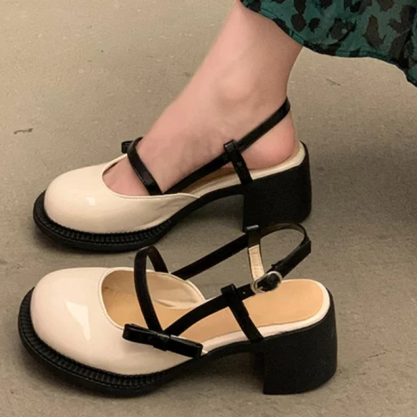 Bow Platform Mary Janes