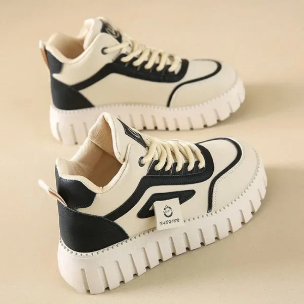 High-Top Breathable Platform Sneakers - Image 4