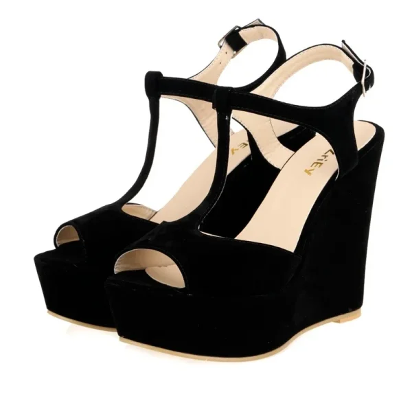 Fashion Women's Open Toe Sandals High Wedge