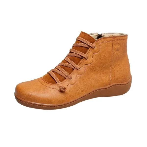 Plus Size Retro Short Boots - Image 6