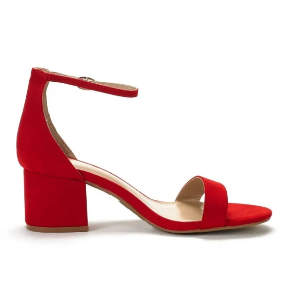 Chunky Heel Open-Toe Sandals - Image 5