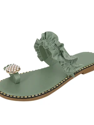 Pineapple Pearl Bohemian Beach Sandals