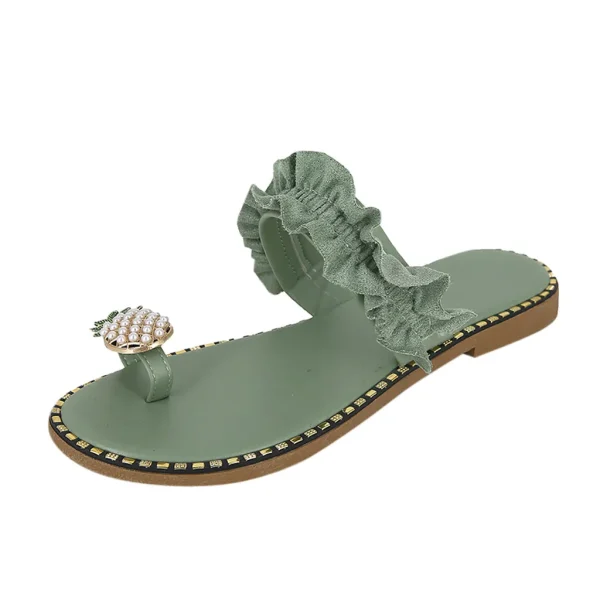 Pineapple Pearl Bohemian Beach Sandals