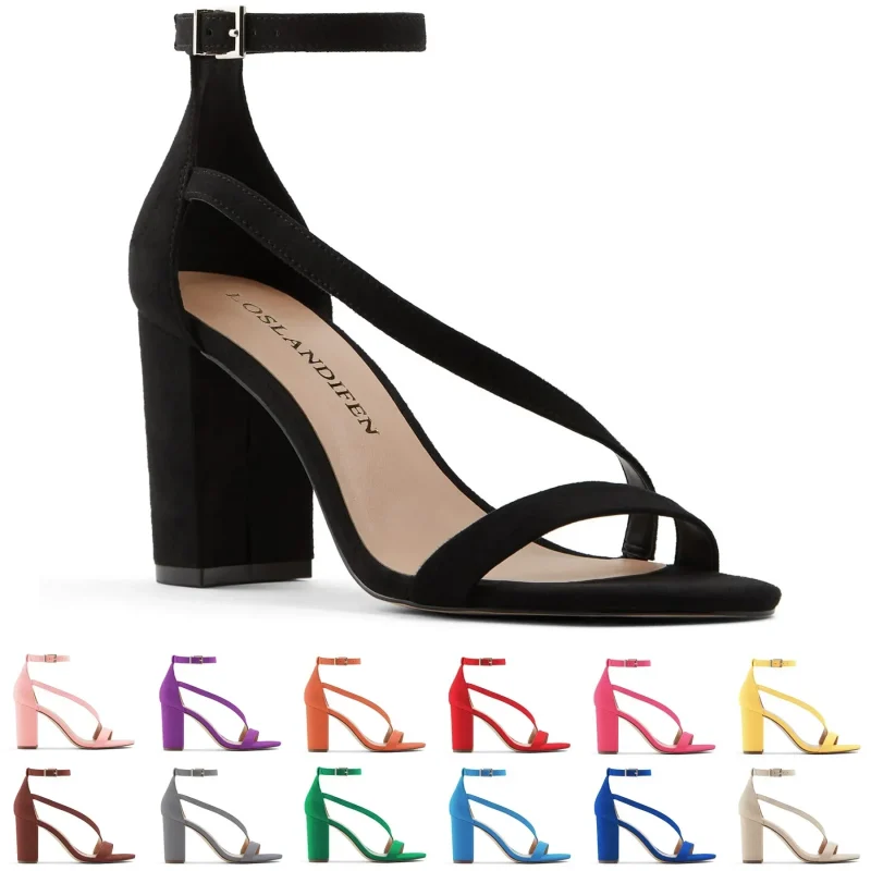 Summer Fashion Open Toe Sandals High Heels - Image 3