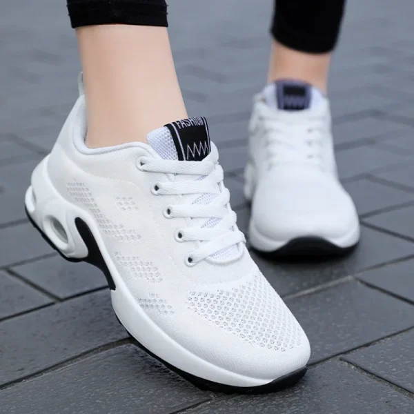 Air Cushion Sneakers Colorful Mesh Style - Image 4