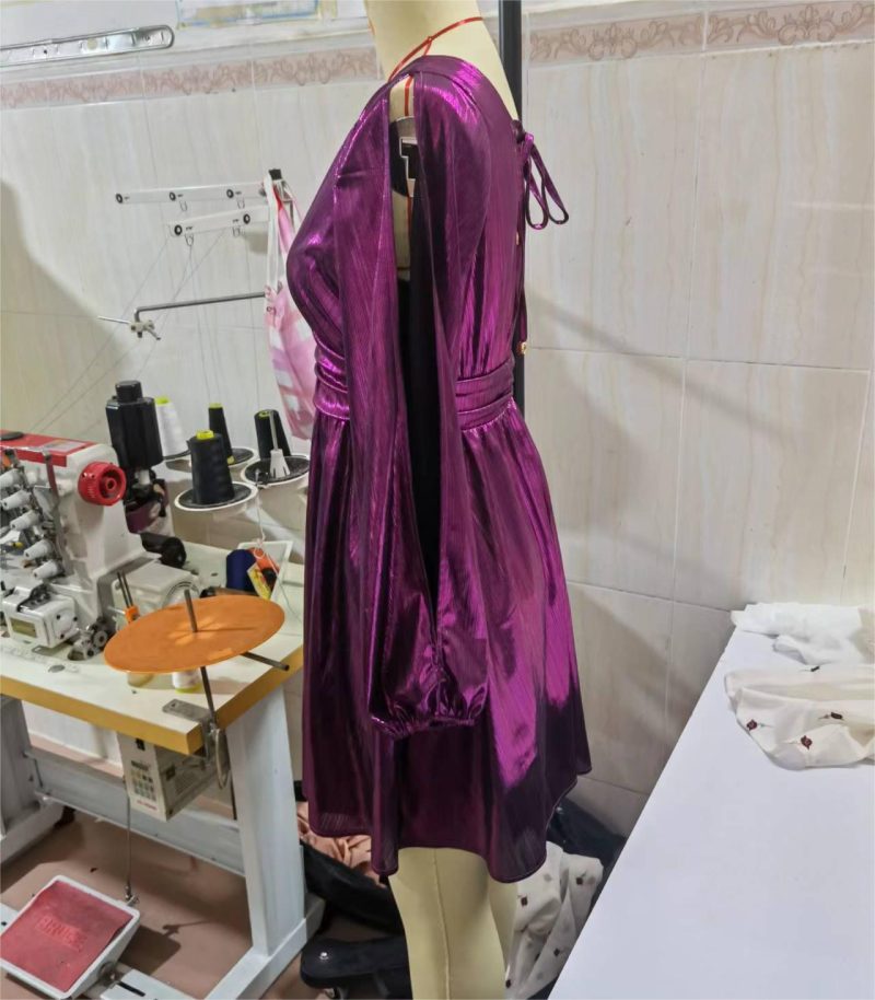 Sexy Long Sleeve Autumn Winter Dress - Image 4