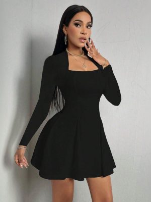 Women’s Elegant Autumn Winter Dress