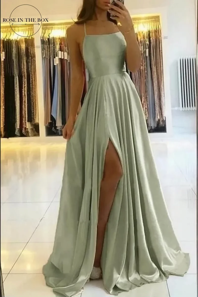 Backless Side Slit Evening Gown 2025 - Image 2