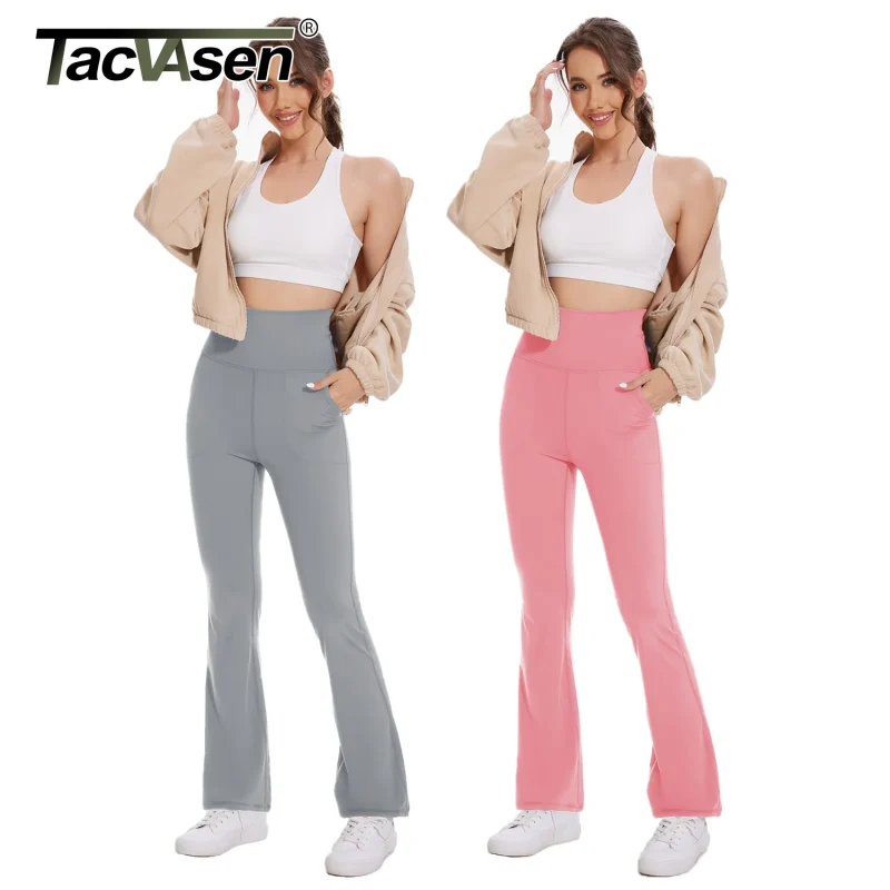 Women’s Flare Yoga Pants with High Waist - Image 5