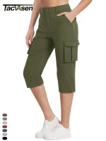 Women's Quick-Dry Cargo Capri Pants