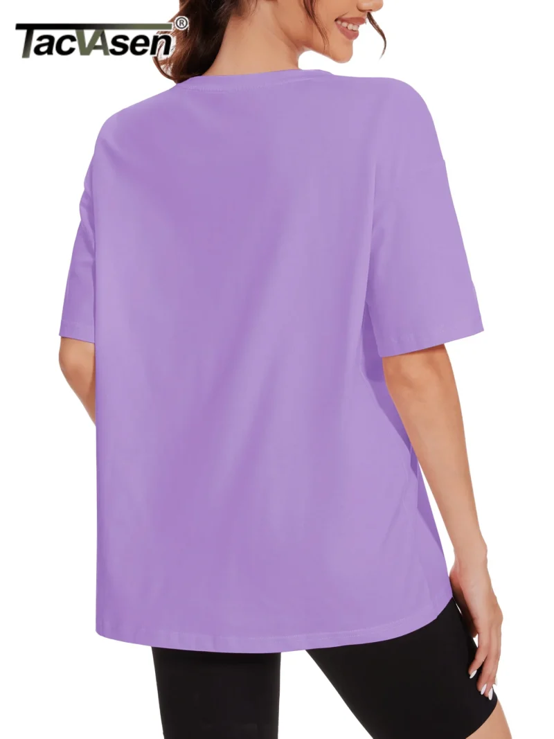 Women's Cotton Crewneck Hiking T-Shirt - Image 6