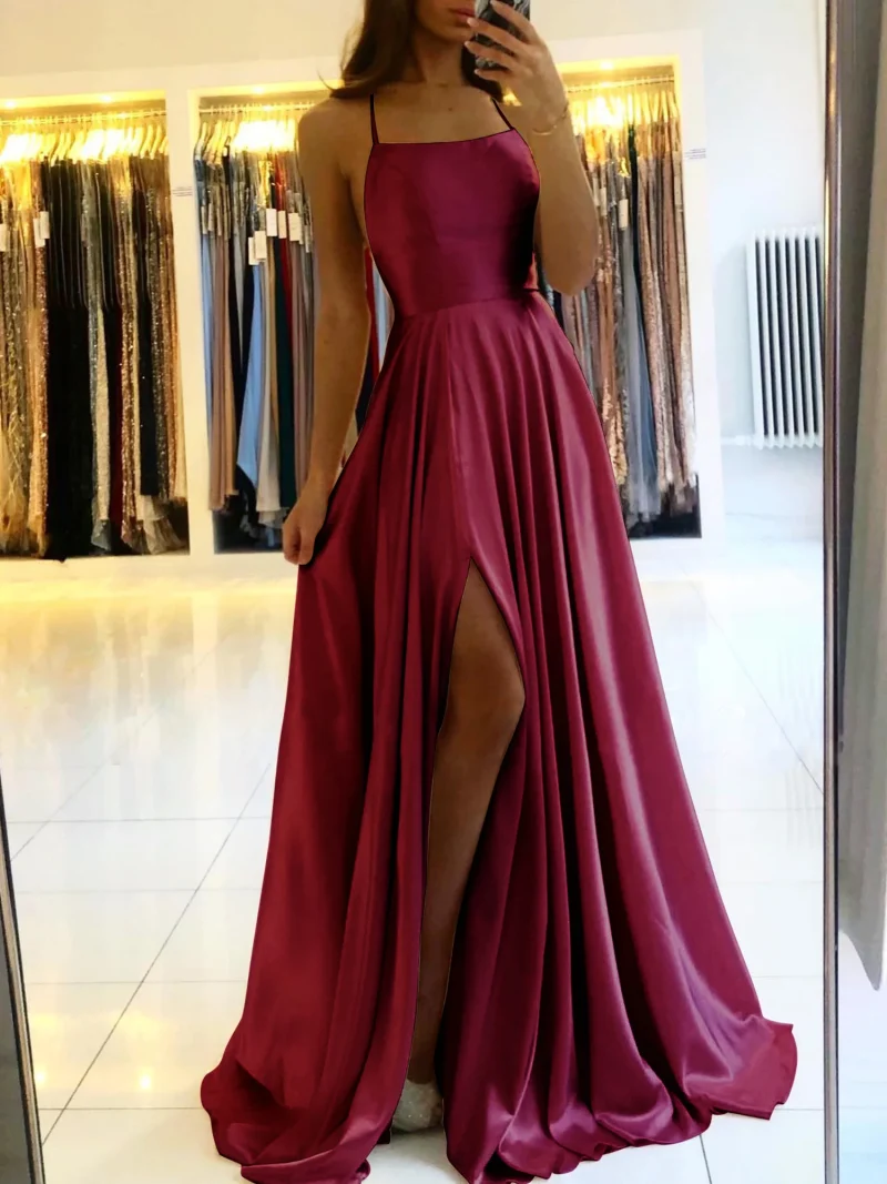 Backless Side Slit Evening Gown 2025 - Image 5