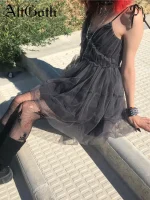 Fairycore Y2K Strapless Dress
