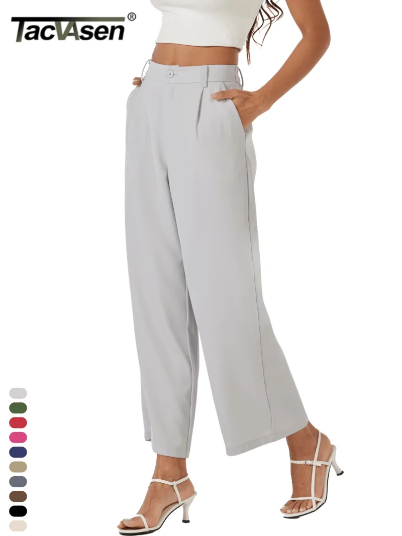 Casual Loose Fit Trousers with Pockets