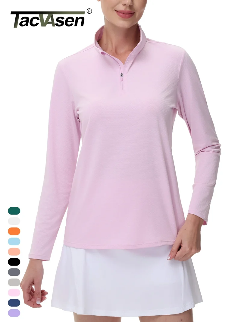 Women's UPF 50+ 1/4 Zip Rash Guard