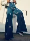 Bow Rhinestone High Rise Flared Denim Jeans
