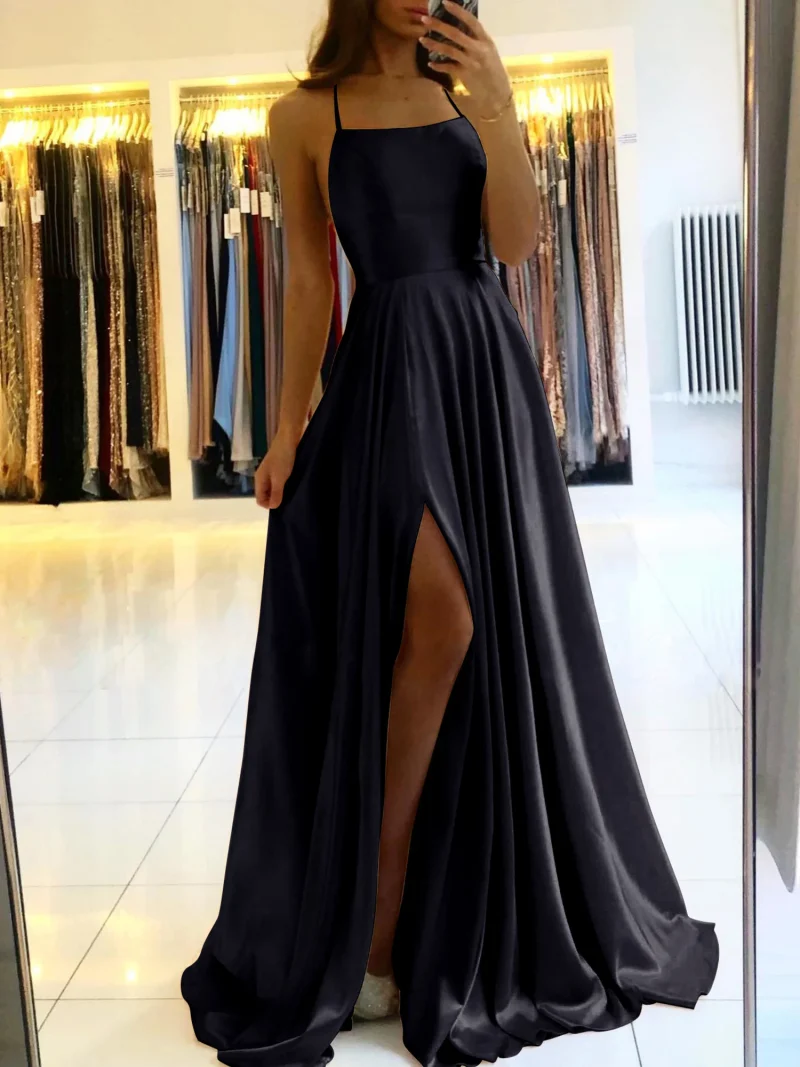 Backless Side Slit Evening Gown 2025 - Image 4