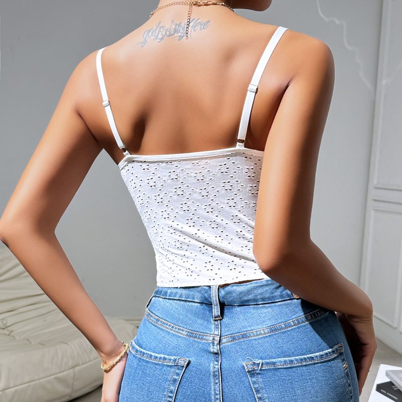 Summer Casual Backless Strap Seaside Camisole - Image 2