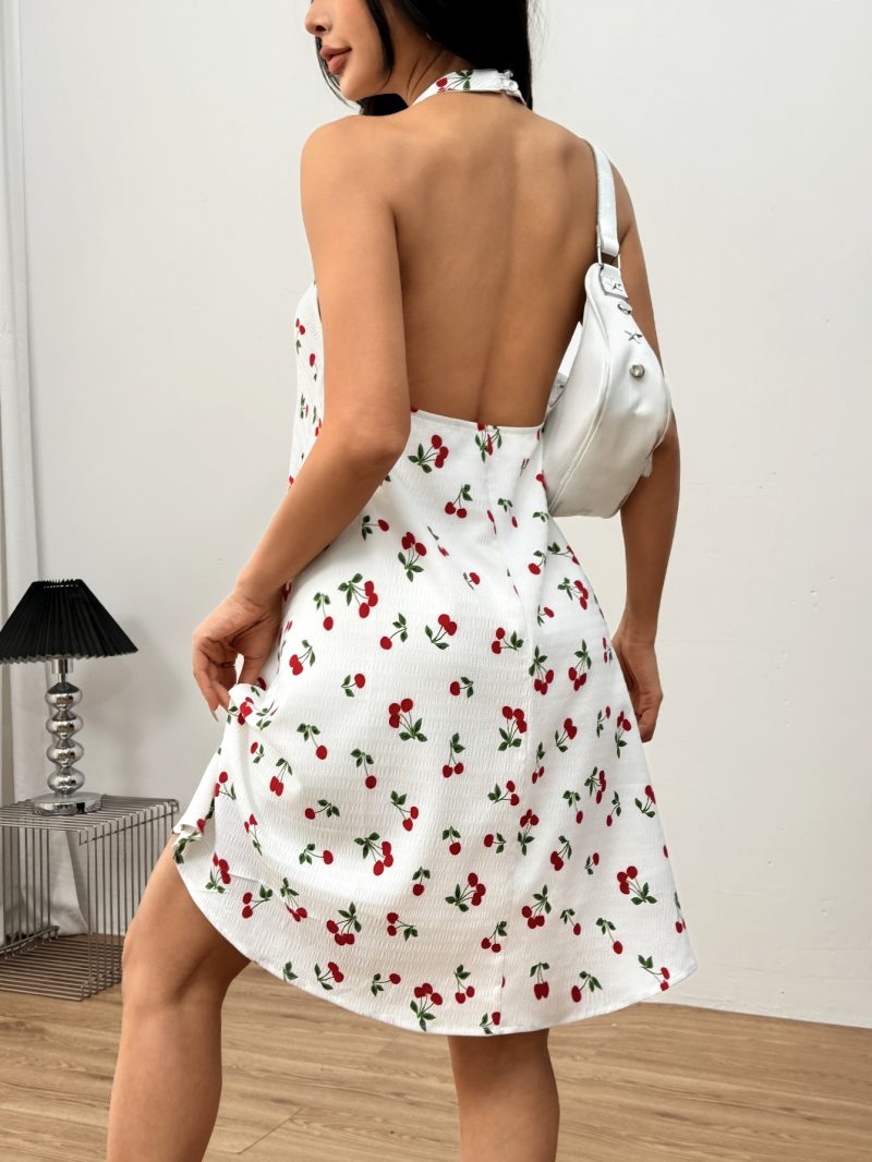 Sweet Loose Waist Spring Summer Dress for Women - Image 4