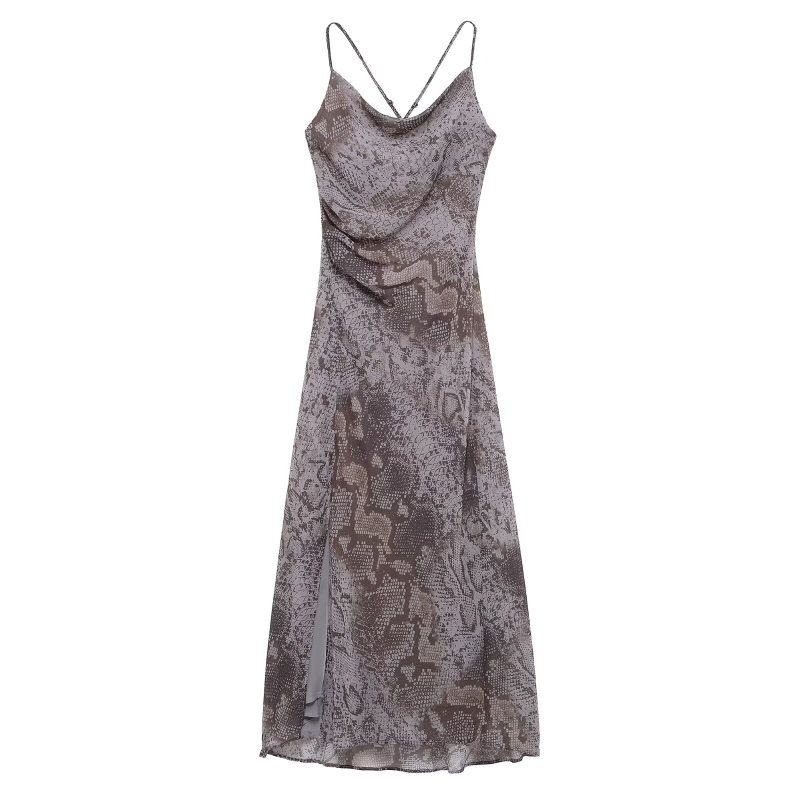 Women's Animal Print Dress for Stylish Looks