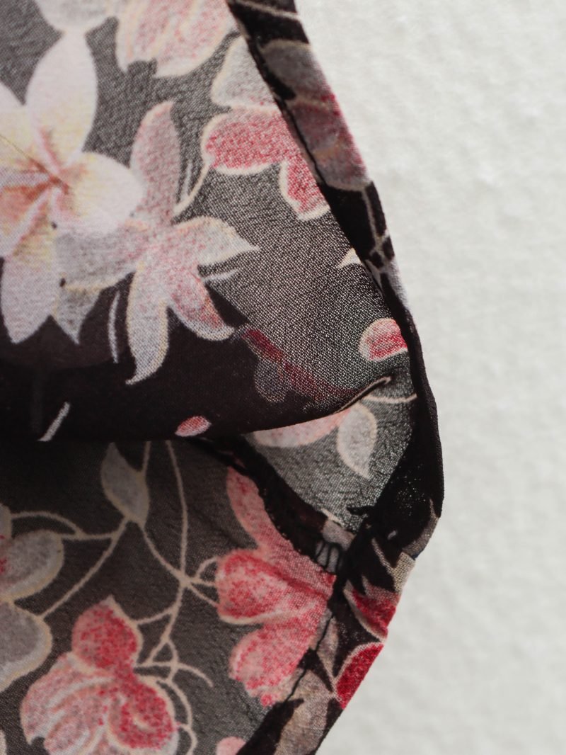 Summer Casual Off-Shoulder Oblique Print Dress - Image 4