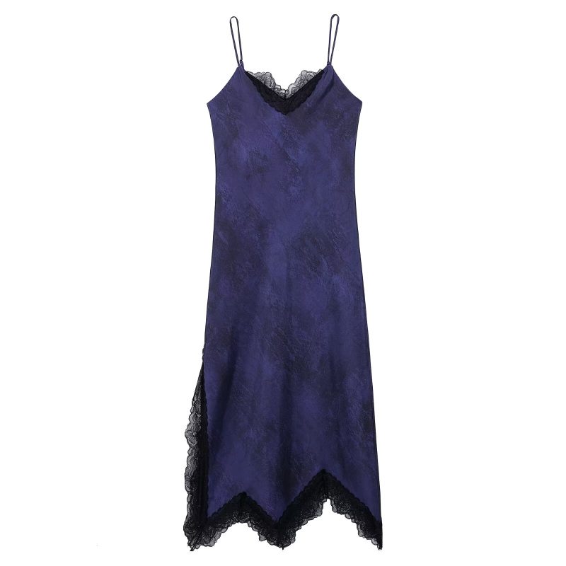 Sexy V-Neck Lace Sling Spring Dress - Image 2