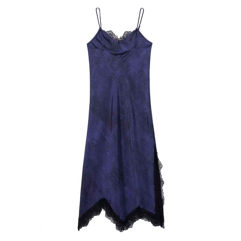 Sexy V-Neck Lace Sling Spring Dress - Image 3
