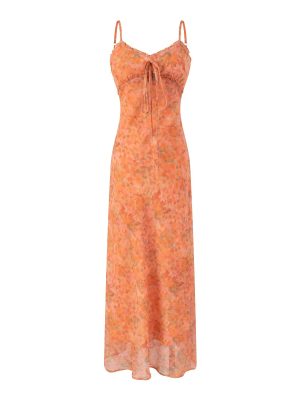 Spring Floral Print Casual Suspender Dress
