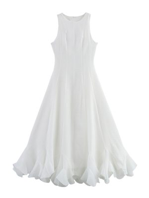 Fresh Simple Sleeveless Fairy Tulle Tutu Dress