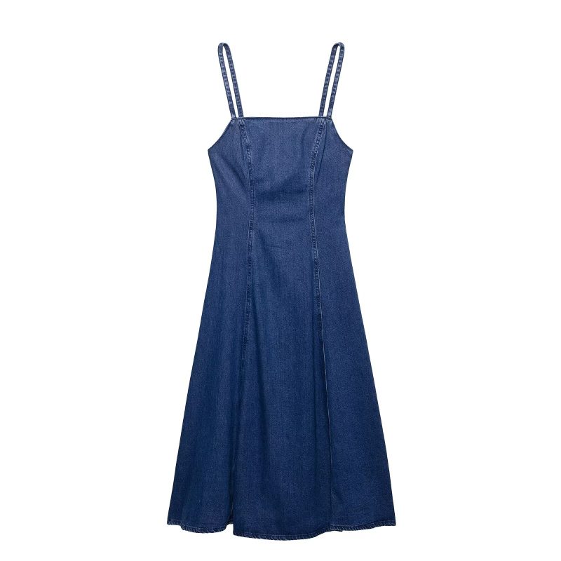 Slim Fit Casual Sling Spring Dress - Image 3