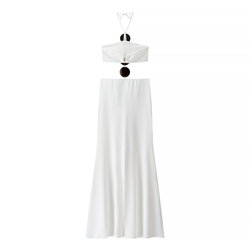 Sexy Off-Shoulder Cutout Summer Dress - Image 4