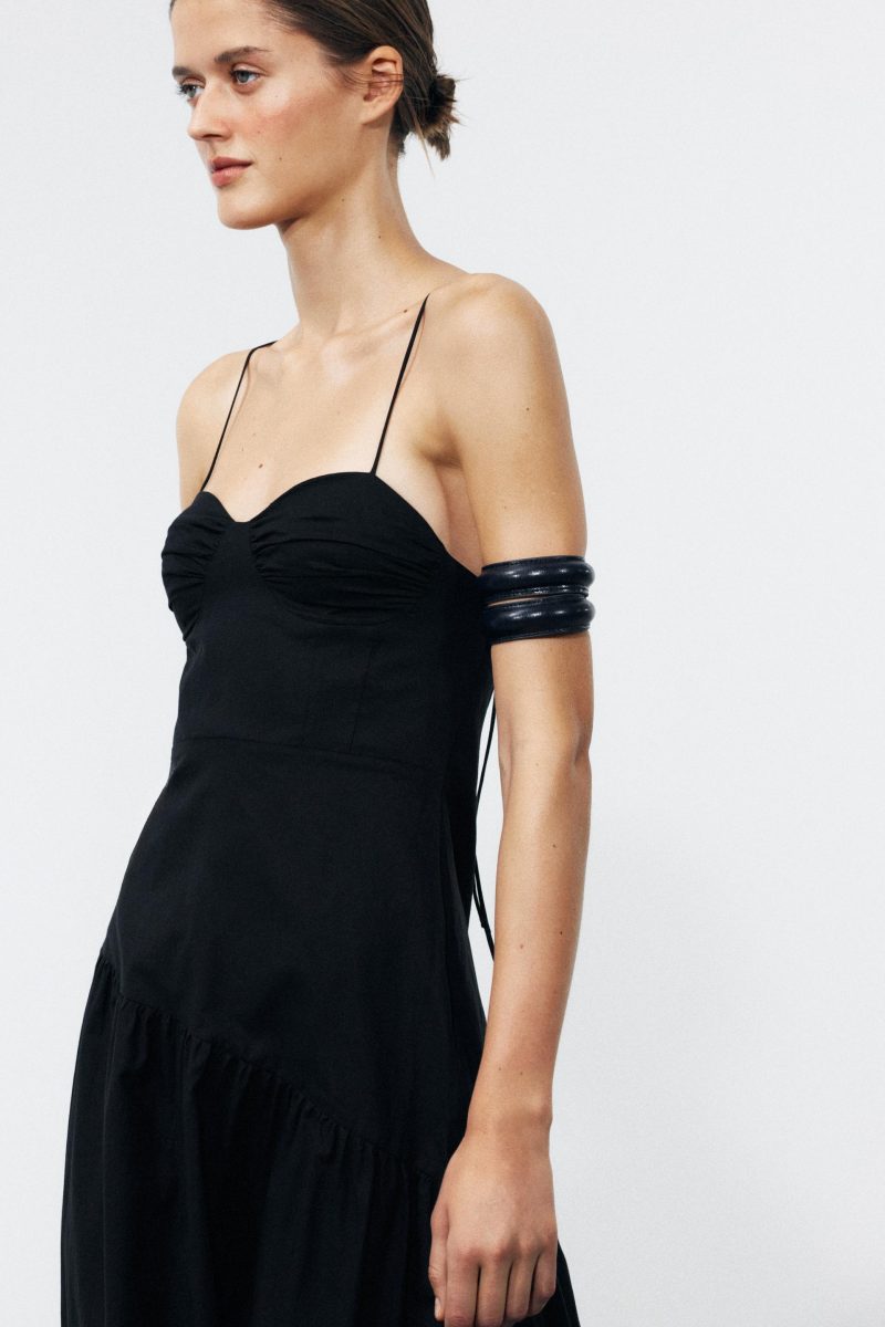 Spring Slim Fit Backless Sling Dress - Image 2