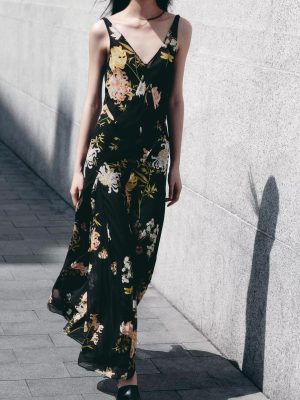 Spring Women’s Printed Design Dress